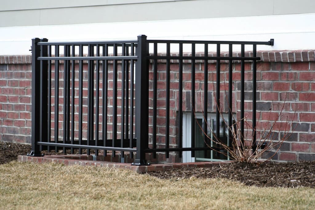 exterior railing installation in Fort Wayne
