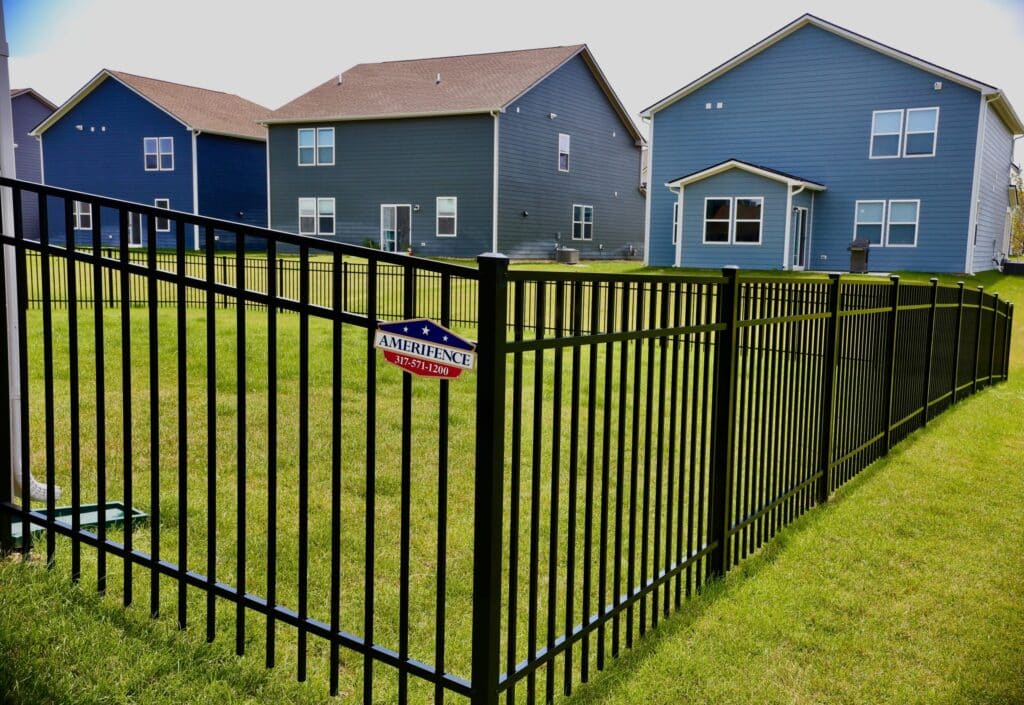 Aluminum fence installations in Fort Wayne