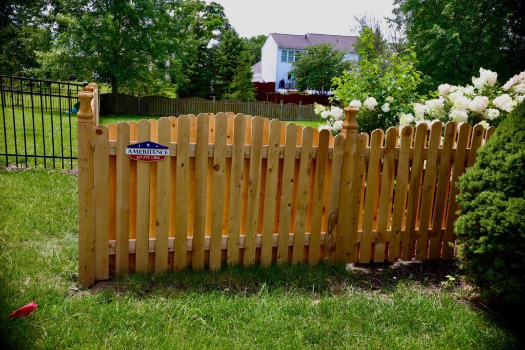 Cedar fencing services in Fort Wayne