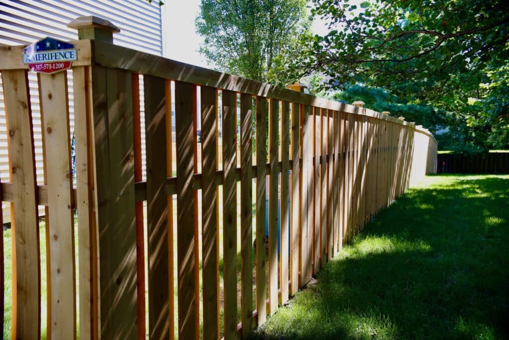 Privacy cedar fencing services in Fort Wayne