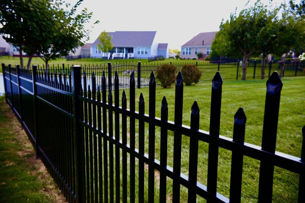 Professional aluminum fencing services in Fort Wayne