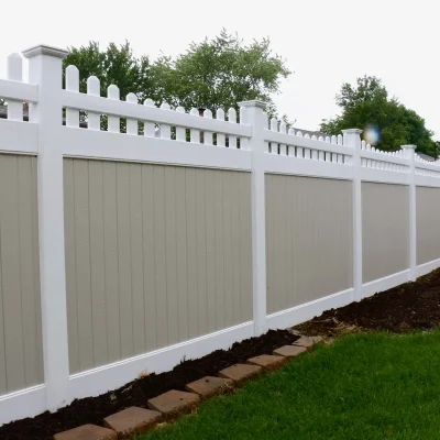 vinyl privacy fence